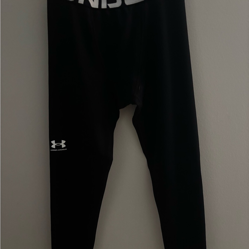 Under Armour Kids Cold Gear Black Leggings